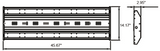 130 Watt High Bay LED Fixture - 200 Lumen Per Watt ~ 1'x4'