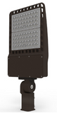 Shoebox Exterior Area LED Fixture ~ Daylight and Motion Sensors Available ~ DLC Premium  ~ 170 Lumen Per Watt